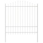 Cerca de Jardín con Parte Superior Arqueada Blanca 3,4x1,75 m de Acero | Foro24.es | Tu tienda online para hogar, jardín y más Foro24.es