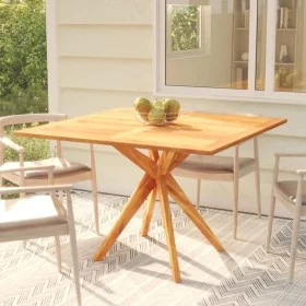 Mesa de jardín madera maciza de acacia 110x110x75 cm de vidaXL, Mesas de jardín - Ref: Foro24-316257, Precio: 189,18 €, Descu...