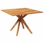 Mesa de jardín madera maciza de acacia 110x110x75 cm de vidaXL, Mesas de jardín - Ref: Foro24-316257, Precio: 192,70 €, Descu...