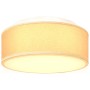 Luces de Techo Empotradas Blancas Ø 30 cm Tela E27 de , Lámparas - Ref: Foro24-42001203, Precio: 32,69 €, Descuento: %