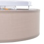 Luces de Techo Empotradas Taupe 30 cm Tejido E27 de , Lámparas - Ref: Foro24-42001205, Precio: 31,53 €, Descuento: %