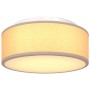 Luces de Techo Empotradas Taupe 30 cm Tejido E27 de , Lámparas - Ref: Foro24-42001205, Precio: 31,53 €, Descuento: %