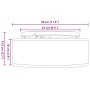 Luces de Techo Empotradas Taupe 30 cm Tejido E27 de , Lámparas - Ref: Foro24-42001205, Precio: 31,53 €, Descuento: %