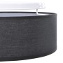 Luces de Techo Empotradas Negras Ø 38 cm Tela E27 de , Lámparas - Ref: Foro24-42001206, Precio: 39,72 €, Descuento: %