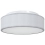 Luces de Techo Empotradas Gris Ø 38 cm Tela E27 de , Lámparas - Ref: Foro24-42001208, Precio: 39,72 €, Descuento: %