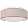 Lámparas de Techo Empotradas Taupe Ø 38 cm Tela E27 de , Lámparas - Ref: Foro24-42001209, Precio: 39,72 €, Descuento: %