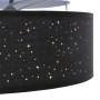 Luzes de Techo  con Pantalla Estrellada Negra Ø 38 cm Tela E27 | Foro24.es | Tu tienda online para hogar, jardín y más Foro24.es