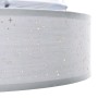 Luces de Techo con Pantalla Estrellada Gris Ø 38 cm Tela E27 de , Lámparas - Ref: Foro24-42001216, Precio: 43,73 €, Descuento: %