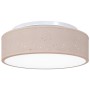 Luces de Techo con Pantalla Estrellada Taupe Ø 38 cm Tela E27 de , Lámparas - Ref: Foro24-42001217, Precio: 42,17 €, Descuent...