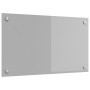 Luz de Salpicadero de Cocina Gris Claro 70x40x0,6 cm Vidrio Templado de , Herramientas y utensilios de cocina - Ref: Foro24-4...