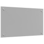 Luz de Salpicadero de Cocina Gris Claro 70x40x0,6 cm Vidrio Templado de , Herramientas y utensilios de cocina - Ref: Foro24-4...