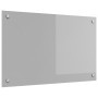 Panel de Cocina Gris Claro 80x50x0,6 cm de Vidrio Templado de , Herramientas y utensilios de cocina - Ref: Foro24-42001230, P...