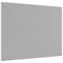 Panel de Cocina Gris Claro 80x50x0,6 cm de Vidrio Templado de , Herramientas y utensilios de cocina - Ref: Foro24-42001230, P...