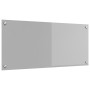 Luz de Salpicadero de Cocina Gris Claro 90x40x0,6 cm Vidrio Templado de , Herramientas y utensilios de cocina - Ref: Foro24-4...