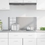 Luz de Salpicadero de Cocina Gris Claro 90x40x0,6 cm Vidrio Templado de , Herramientas y utensilios de cocina - Ref: Foro24-4...