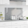 Luz de Salpicadero de Cocina Gris Claro 90x50x0.6 cm Vidrio Templado de , Herramientas y utensilios de cocina - Ref: Foro24-4...