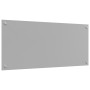 Luz de Salpicadero de Cocina Gris Claro 90x40x0,6 cm Vidrio Templado de , Herramientas y utensilios de cocina - Ref: Foro24-4...