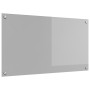 Luz de Salpicadero de Cocina Gris Claro 90x50x0.6 cm Vidrio Templado de , Herramientas y utensilios de cocina - Ref: Foro24-4...
