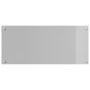 Luz de Salpicadero de Cocina Gris Claro 90x40x0,6 cm Vidrio Templado de , Herramientas y utensilios de cocina - Ref: Foro24-4...
