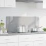 Luz de Salpicadero de Cocina Gris Claro 100x40x0,6 cm de Vidrio Templado de , Herramientas y utensilios de cocina - Ref: Foro...