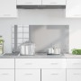 Fondo de Cocina Gris Claro 100x50x0,6 cm de Vidrio Templado de , Herramientas y utensilios de cocina - Ref: Foro24-42001236, ...