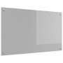 Luz de Salpicadero de Cocina Gris Claro 100x60x0,6 cm Vidrio Templado de , Herramientas y utensilios de cocina - Ref: Foro24-...
