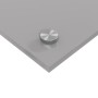 Fondo de Cocina Gris Claro 100x50x0,6 cm de Vidrio Templado de , Herramientas y utensilios de cocina - Ref: Foro24-42001236, ...