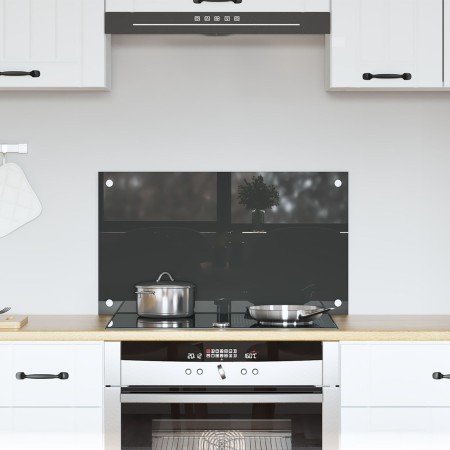 Fondo de Cocina Gris Oscuro 70x40x0,6 cm Vidrio Templado de , Herramientas y utensilios de cocina - Ref: Foro24-42001238, Pre...