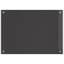 Salpicadero de Cocina Gris Oscuro 70x50x0,6 cm de Vidrio Templado de , Herramientas y utensilios de cocina - Ref: Foro24-4200...