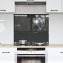 Respaldo de Cocina Gris Oscuro 70x60x0,6 cm Vidrio Templado de , Herramientas y utensilios de cocina - Ref: Foro24-42001240, ...