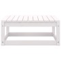 Taburetes de jardín con cojines madera maciza de pino blanco de vidaXL, Sofás modulares de exterior - Ref: Foro24-805726, Pre...
