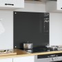 Respaldo de Cocina Gris Oscuro 70x60x0,6 cm Vidrio Templado de , Herramientas y utensilios de cocina - Ref: Foro24-42001240, ...