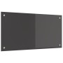Protección de cocina Gris oscuro 80x40x0,6 cm de vidrio templado de , Herramientas y utensilios de cocina - Ref: Foro24-42001...
