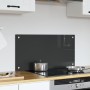 Protección de cocina Gris oscuro 80x40x0,6 cm de vidrio templado de , Herramientas y utensilios de cocina - Ref: Foro24-42001...