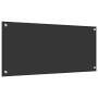 Fondo de Cocina Gris Oscuro 90x40x0,6 cm Vidrio Templado de , Herramientas y utensilios de cocina - Ref: Foro24-42001244, Pre...