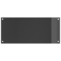 Fondo de Cocina Gris Oscuro 90x40x0,6 cm Vidrio Templado de , Herramientas y utensilios de cocina - Ref: Foro24-42001244, Pre...