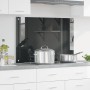 Salpicadero de Cocina Gris Oscuro 90x60x0,6 cm de Vidrio Templado de , Herramientas y utensilios de cocina - Ref: Foro24-4200...