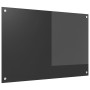 Salpicadero de Cocina Gris Oscuro 90x60x0,6 cm de Vidrio Templado de , Herramientas y utensilios de cocina - Ref: Foro24-4200...