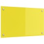 Salpicadero de cocina  amarillo de vidrio templado 70x40x0.6 cm | Foro24.es | Tu tienda online para hogar, jardín y más Foro24.es