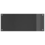 Fondo de cocina gris oscuro 100x40x0,6 cm vidrio templado de , Herramientas y utensilios de cocina - Ref: Foro24-42001247, Pr...