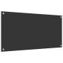 Revestimiento de cocina gris oscuro 100x50x0,6 cm vidrio templado de , Herramientas y utensilios de cocina - Ref: Foro24-4200...