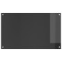 VidaXL Salpicadero de Cocina Gris Oscuro 100x60x0,6 cm Vidrio Templado de , Herramientas y utensilios de cocina - Ref: Foro24...