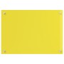 Salpicadero de cocina amarillo 70x50x0,6 cm vidrio templado de , Herramientas y utensilios de cocina - Ref: Foro24-42001251, ...