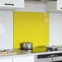 Salpicadero de cocina Amarillo 70x60x0,6 cm Vidrio templado de , Herramientas y utensilios de cocina - Ref: Foro24-42001252, ...