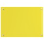 Salpicadero de cocina Amarillo 70x60x0,6 cm Vidrio templado de , Herramientas y utensilios de cocina - Ref: Foro24-42001252, ...