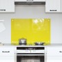 Revestimiento de cocina amarillo 80x50x0,6 cm de vidrio templado de , Herramientas y utensilios de cocina - Ref: Foro24-42001...