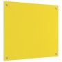 Salpicadero de cocina Amarillo 70x60x0,6 cm Vidrio templado de , Herramientas y utensilios de cocina - Ref: Foro24-42001252, ...