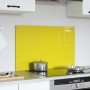 Revestimiento de cocina amarillo 80x50x0,6 cm de vidrio templado de , Herramientas y utensilios de cocina - Ref: Foro24-42001...