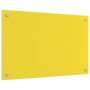 Revestimiento de cocina amarillo 80x50x0,6 cm de vidrio templado de , Herramientas y utensilios de cocina - Ref: Foro24-42001...