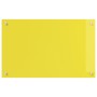 Revestimiento de cocina amarillo 80x50x0,6 cm de vidrio templado de , Herramientas y utensilios de cocina - Ref: Foro24-42001...